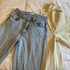 2 PAIRS OF PACSUN JEANS